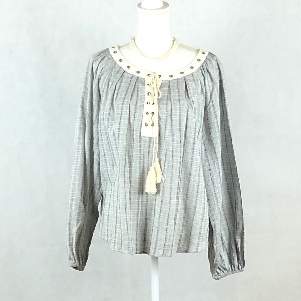 Sister Kate’s Boutique Lace Up Top
